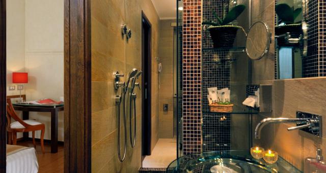 Badkamer Comfort kamer Best Western Hotel Piccadilly