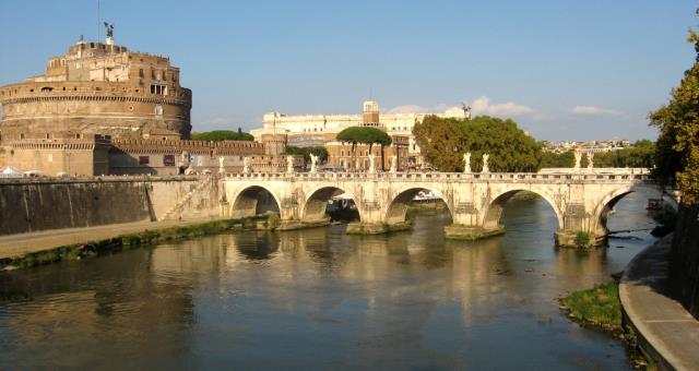 Castel Sant'Angelo a short distance from BW Hotel Piccadilly Rome.