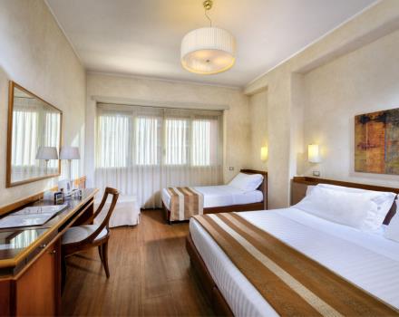 Scopri le camere triple dell'Hotel Piccadilly!